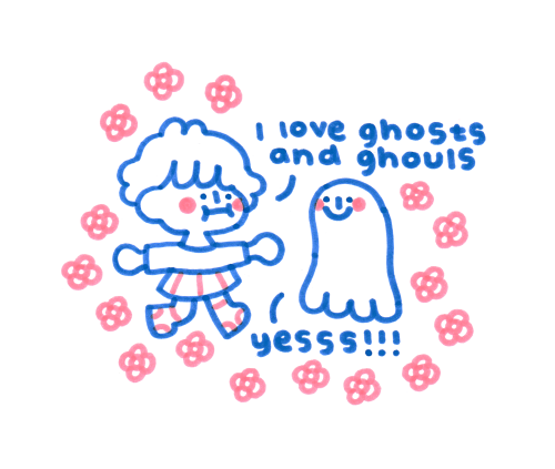 i love ghosts and ghouls